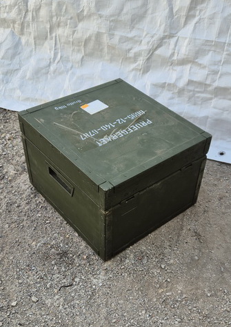 instrumento medico militar prueba aire pulmonar 23x31.5x34.5 1u